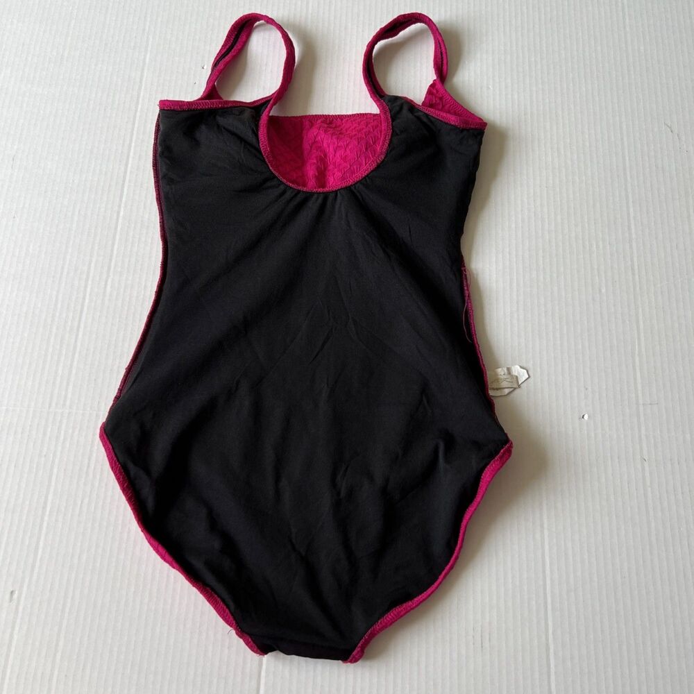 GOTTEX Sz 10 Magenta Diamond in the Rough 1 Pc Surplice Style Swimsuit - Picture 8 of 9